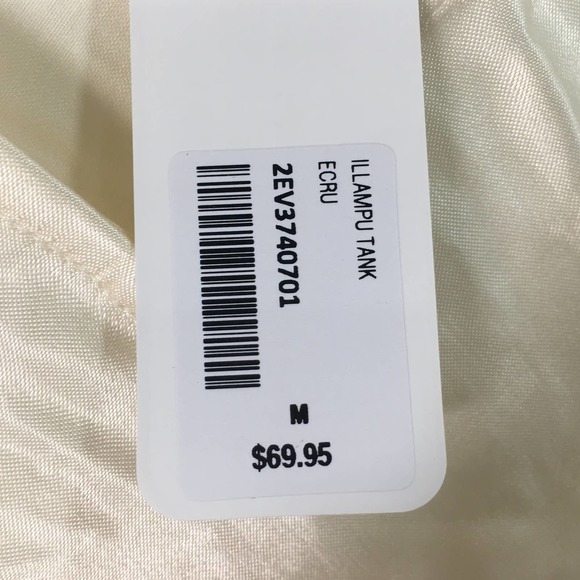 Soft Surrounding Illampu Tank Top, Women's Size M - Ecru White - Picture 4 of 13